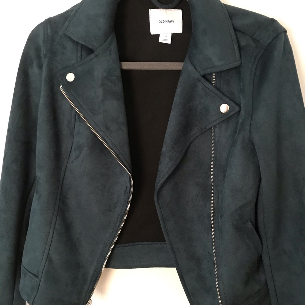 Faux Suede Jacket
